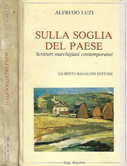 Sulla soglia del paese - Alfredo Luzi - copertina