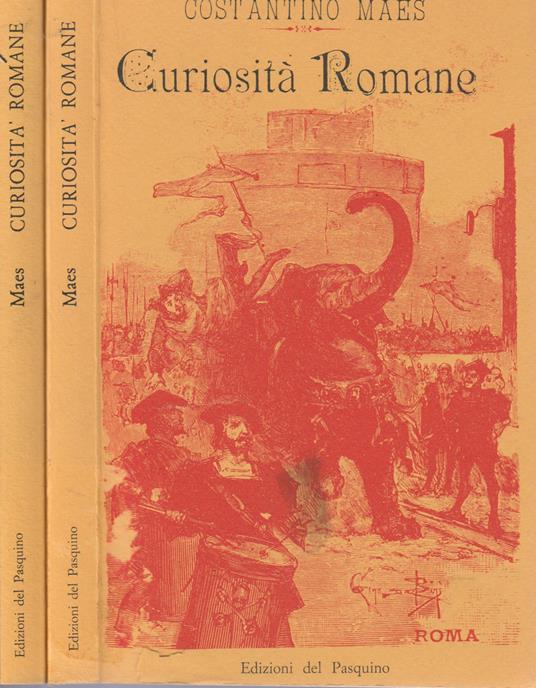 Curiosità romane - Costantino Maes - copertina