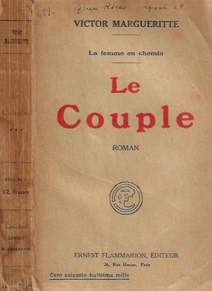 Le Couple - Victor Margueritte - copertina
