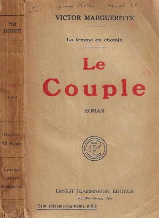 Le Couple - Victor Margueritte - copertina