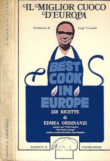 Il miglior cuoco d'Europa - Edmea Ordinanzi - copertina