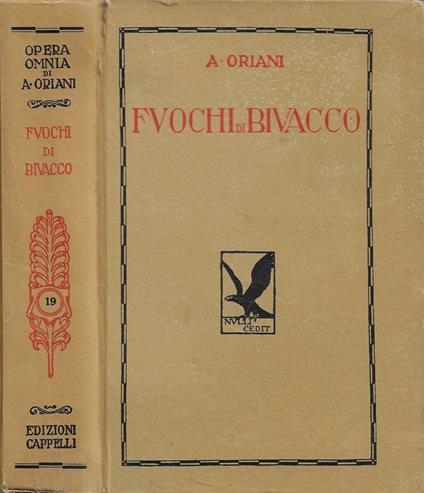 Fuochi di Bivacco - Alfredo Oriani - copertina