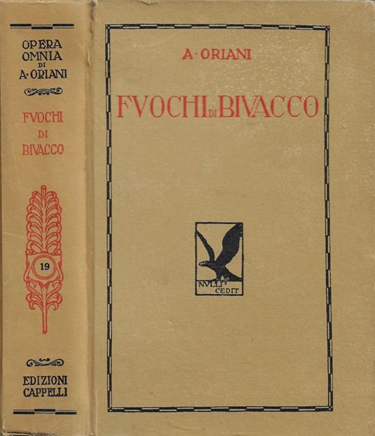 Fuochi di Bivacco - Alfredo Oriani - copertina