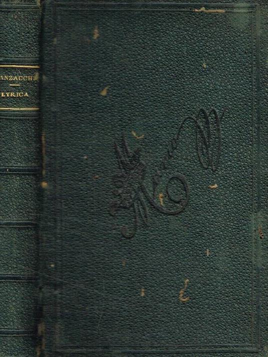 Lyrica. Romanze e canzoni - Enrico Panzacchi - copertina
