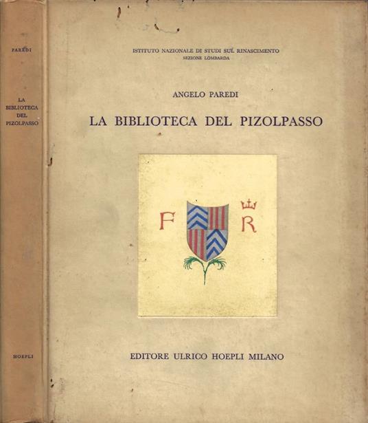 La Biblioteca del Pizolpasso - Angelo Paredi - copertina