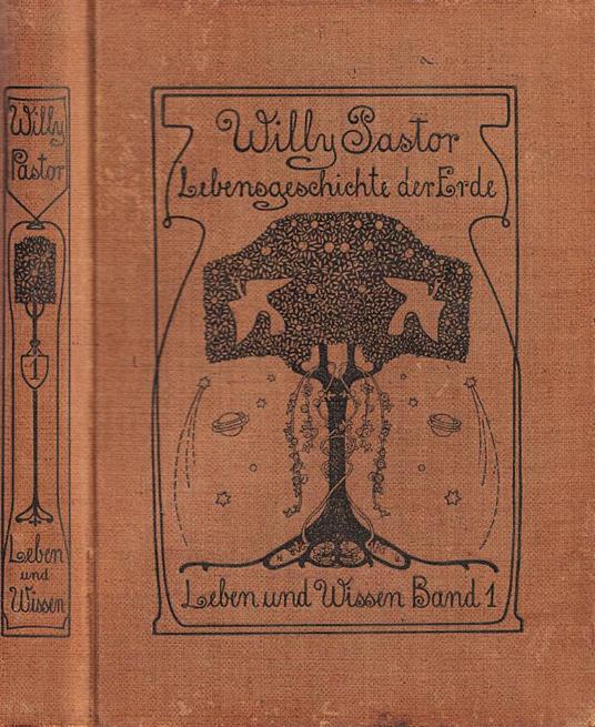Lebensgeschichte der Erde - Willy Pastor - copertina