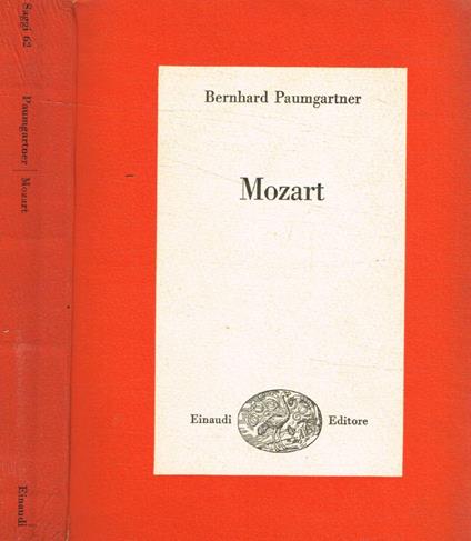 Mozart - Bernhard Paumgartner - copertina