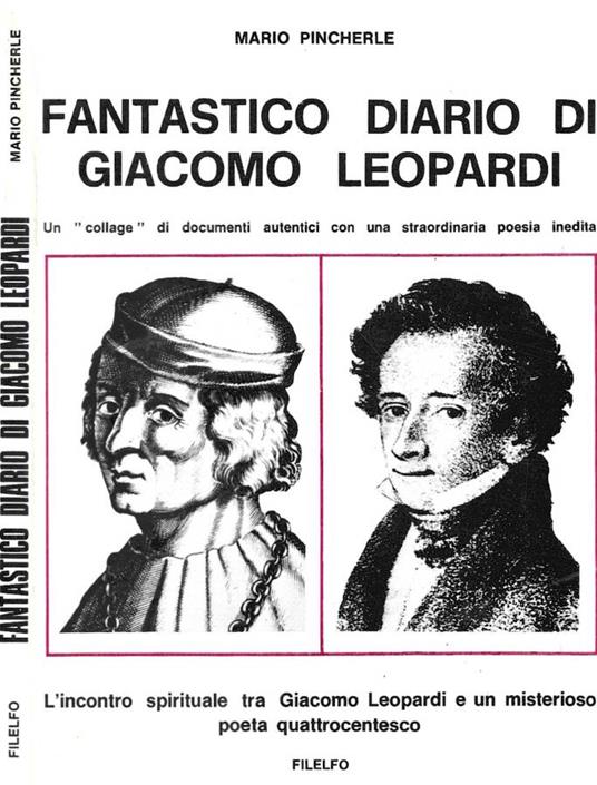 Fantastico diario di Giacomo Leopardi (Autografo) - Mario Pincherle - copertina