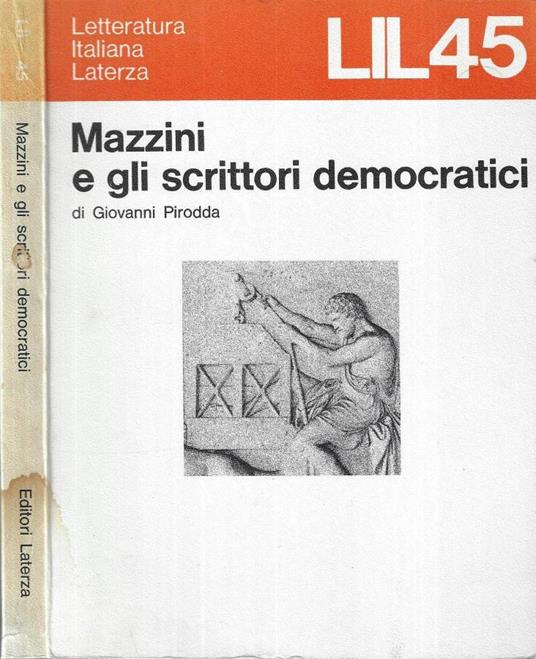 Mazzini e gli scrittori democratici - Giovanni Pirodda - copertina