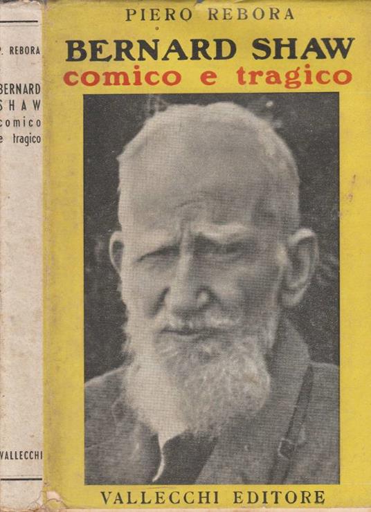 Bernard Shaw - Piero Rebora - copertina