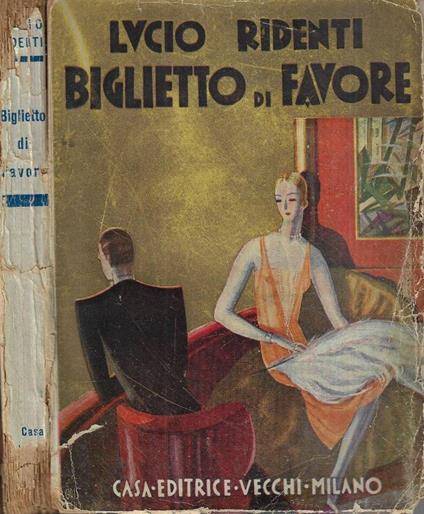 Biglietto di favore - Lucio Ridenti - copertina