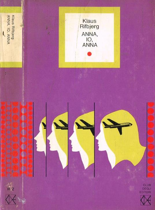 Anna, io, Anna - Klaus Rifbjerg - copertina