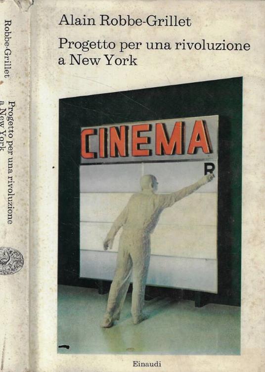 Progetto per una rivoluzione a New York - Alain Robbe-Grillet - copertina