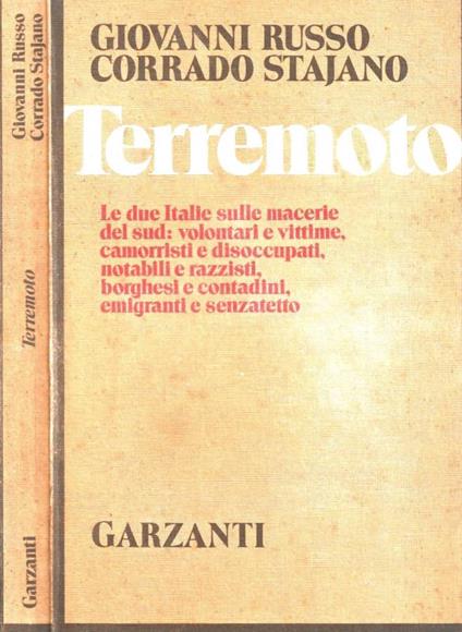 Terremoto - Giovanni Russo - copertina