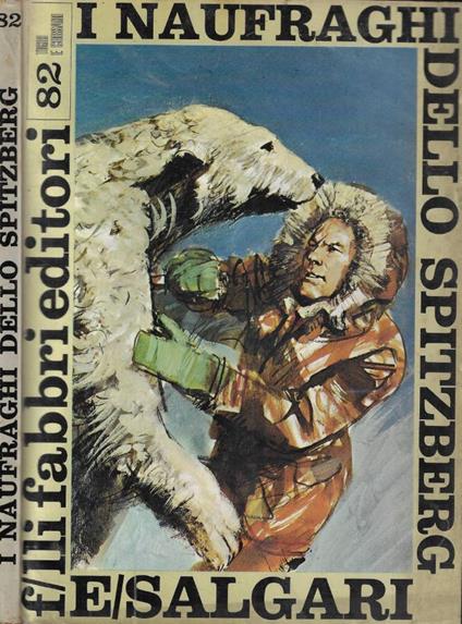 I naufraghi dello Spitzberg - Emilio Salgari - copertina