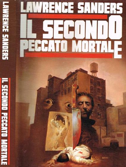 Il secondo peccato mortale - Lawrence Sanders - copertina
