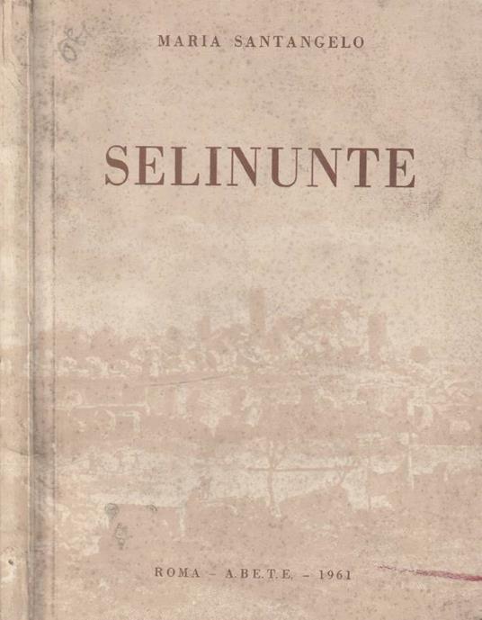Selinunte - Maria Santangelo - copertina