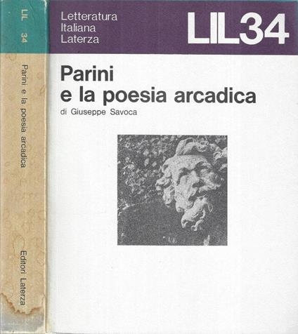 Parini e la poesia arcadica - Giuseppe Savoca - copertina