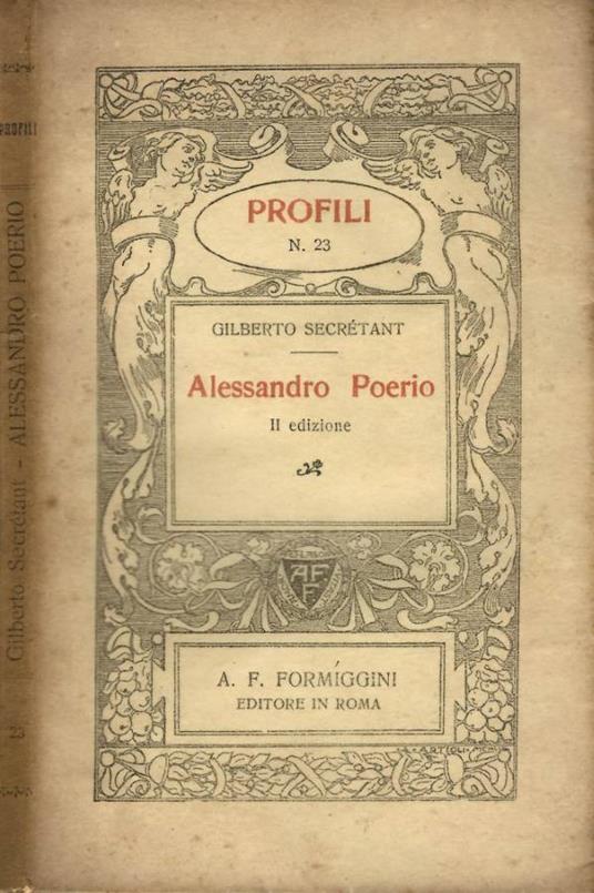 Alessandro Poerio - Gilberto Secrétant - copertina