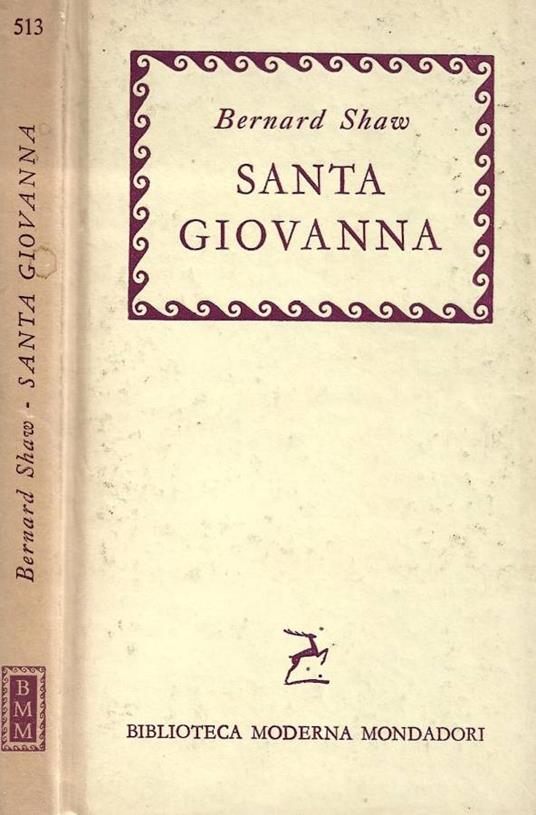 Santa Giovanna - Bernard Shaw - copertina