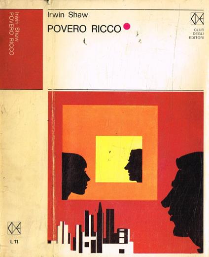 Povero ricco - Irwin Shaw - copertina