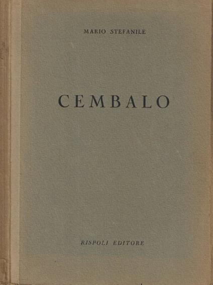 Cembalo (Autografo) - Mario Stefanile - copertina