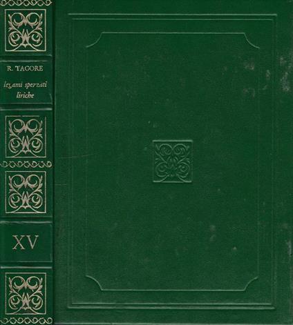 Legami spezzati, Liriche - Rabindranath Tagore - copertina