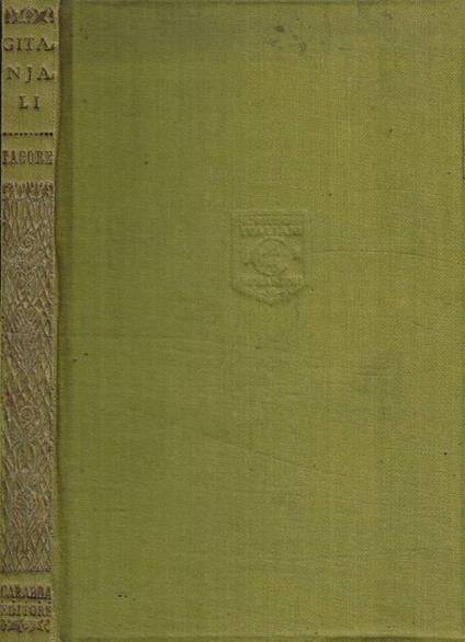 Gitanjali (Offerta di canti) - Rabindranath Tagore - copertina