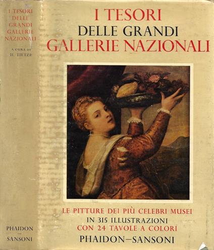 I Tesori delle Grandi Gallerie Nazionali - Hans Tietze - copertina