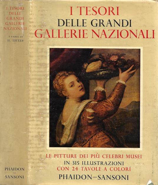 I Tesori delle Grandi Gallerie Nazionali - Hans Tietze - copertina