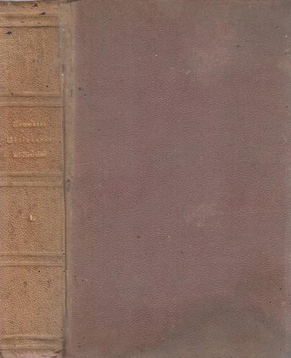 Nuovo dizionario dei sinonimi della lingua italiana parte I - Niccolò Tommaseo - copertina