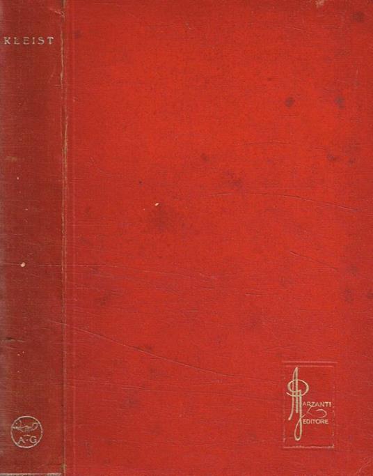Kleist - Leone Traverso - copertina