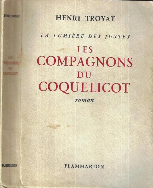 Les compagnons du coquelicot - Henri Troyat - copertina