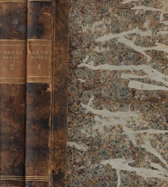 Opere - Benedetto Varchi - copertina