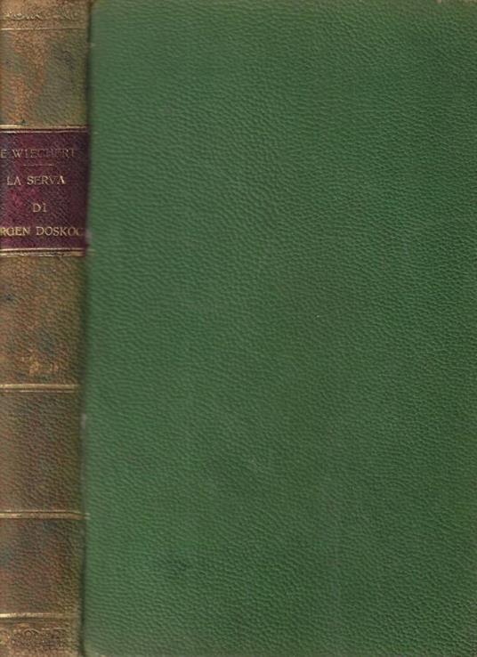 La serva di Jurgen Doskocil - Ernst Wiechert - copertina