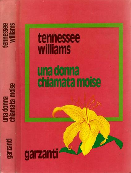 Una donna chiamata Moise - Tennessee Williams - copertina