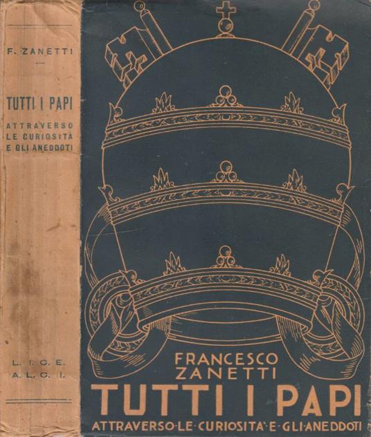 Tutti i Papi - Francesco Zanetti - copertina