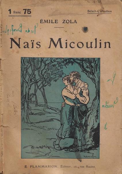 Nais Micoulin - Émile Zola - copertina