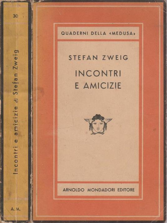 Incontri e amicizie - Stefan Zweig - copertina