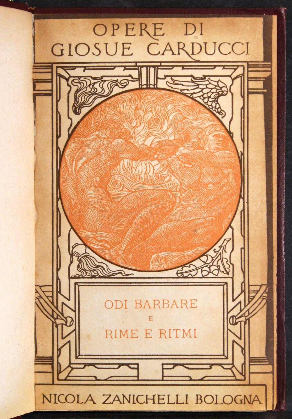 Odi Barbare e rime e ritmi