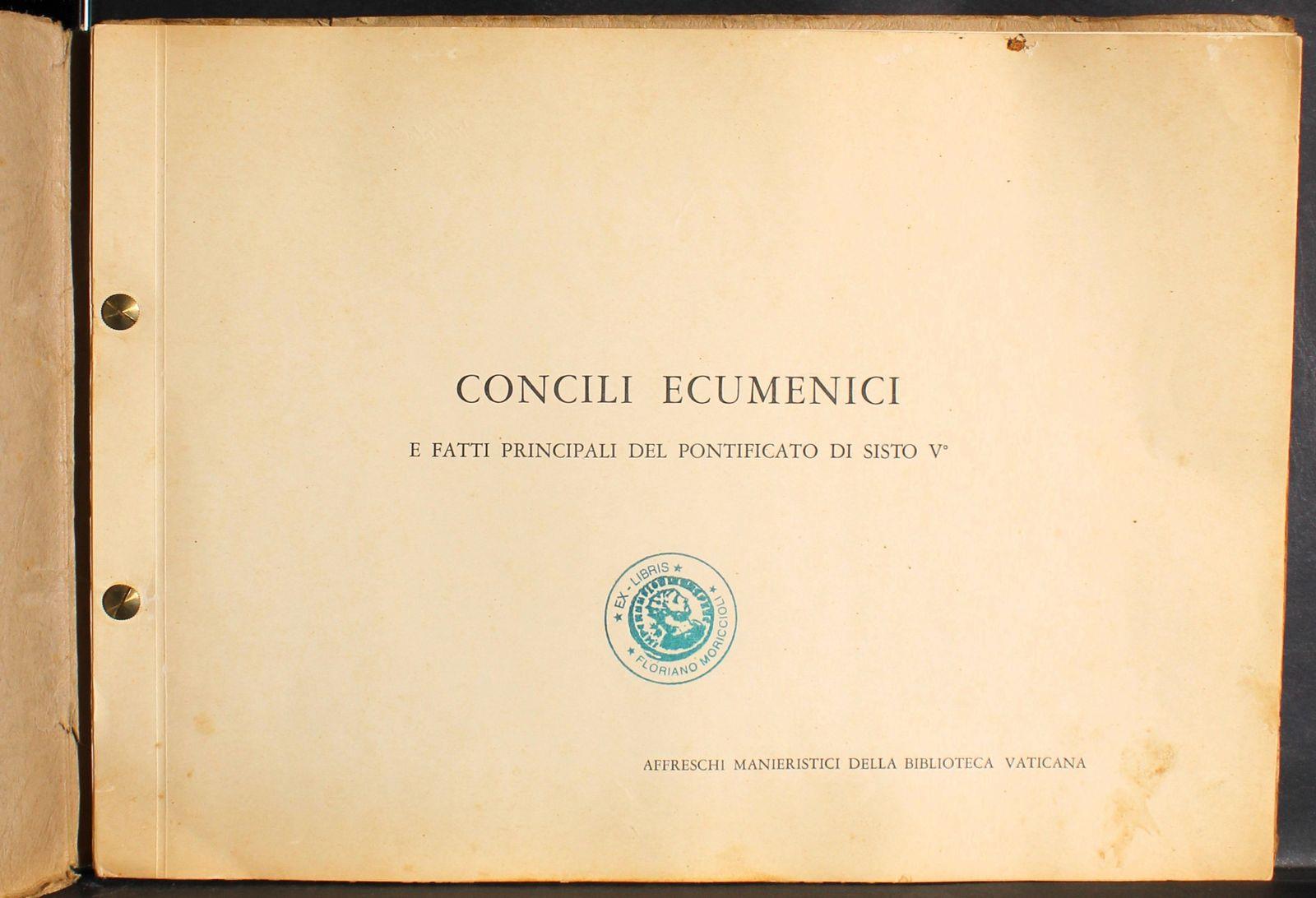 Concili ecumenici e fatti pontificato di Sisto V