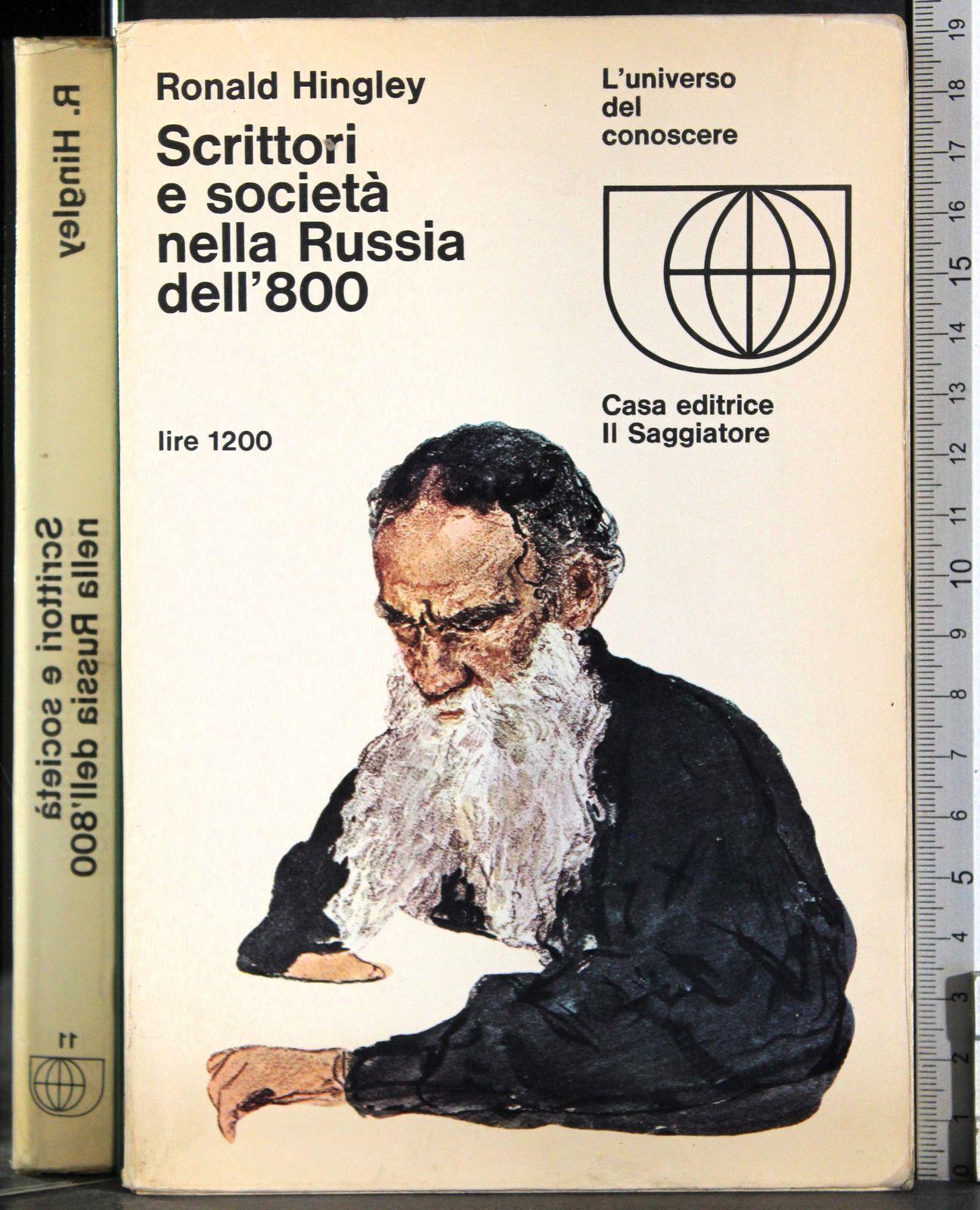 Scritti e socità nella Russia dell'800