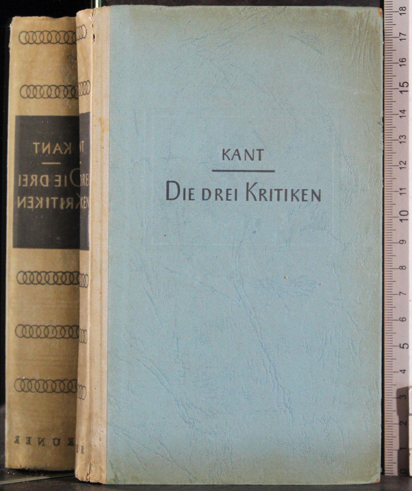 Die drei Kritiken