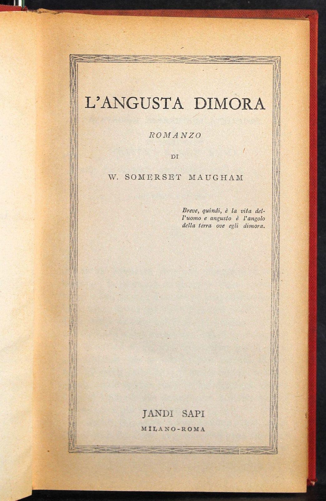 L' Angusta Dimora