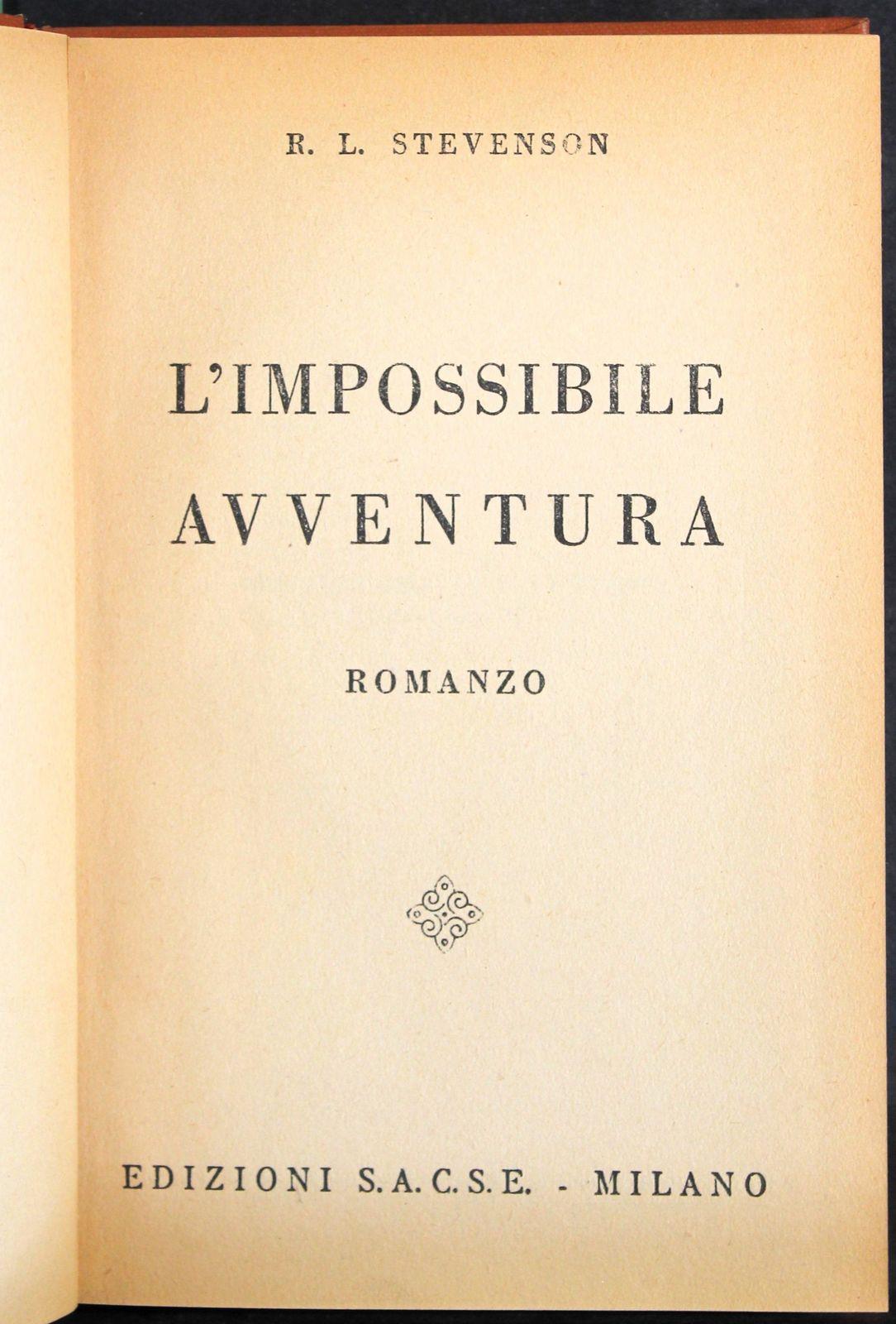 L' impossibile avventura