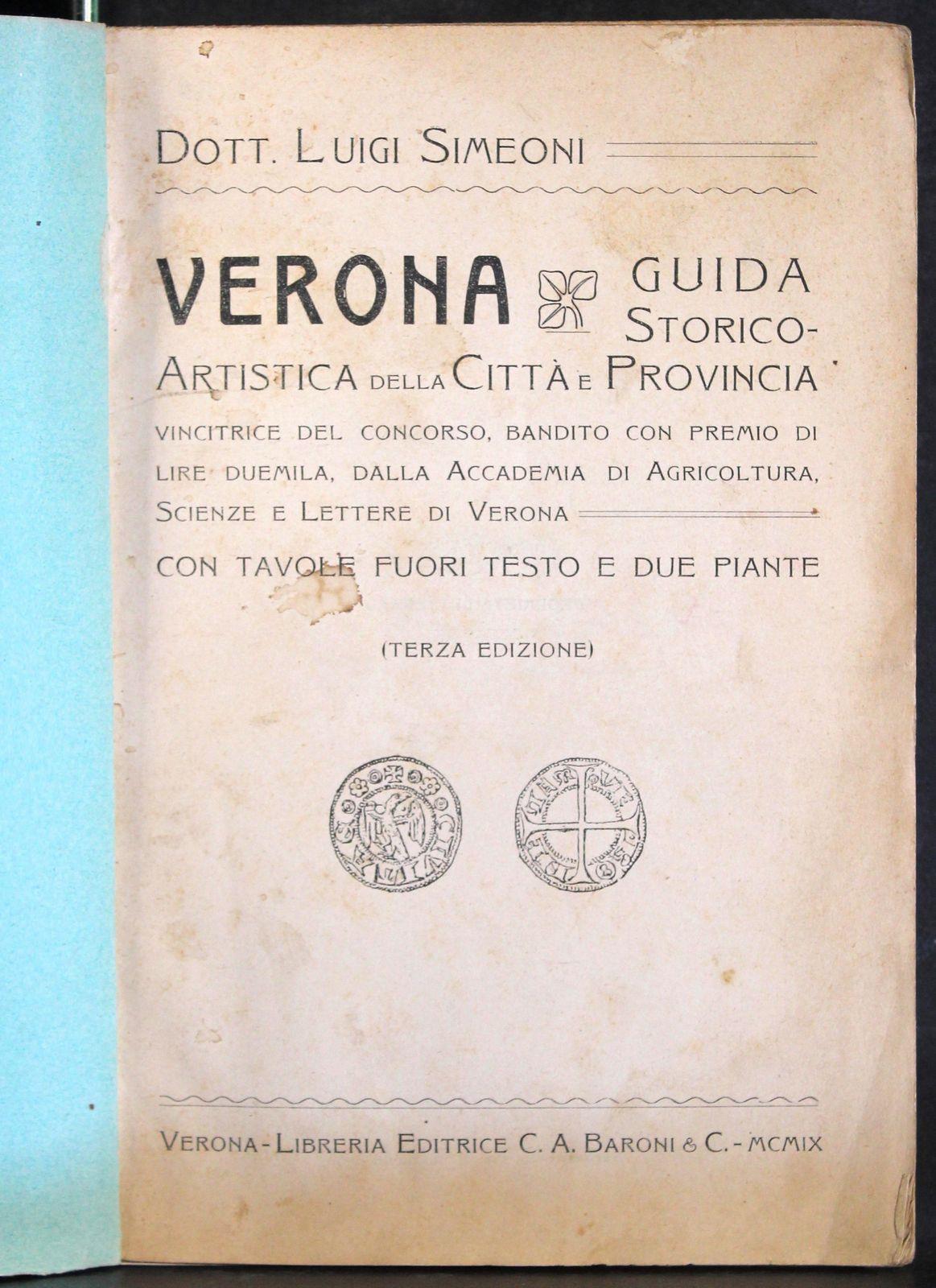 Verona. Guida storico-artistica della città e provincia