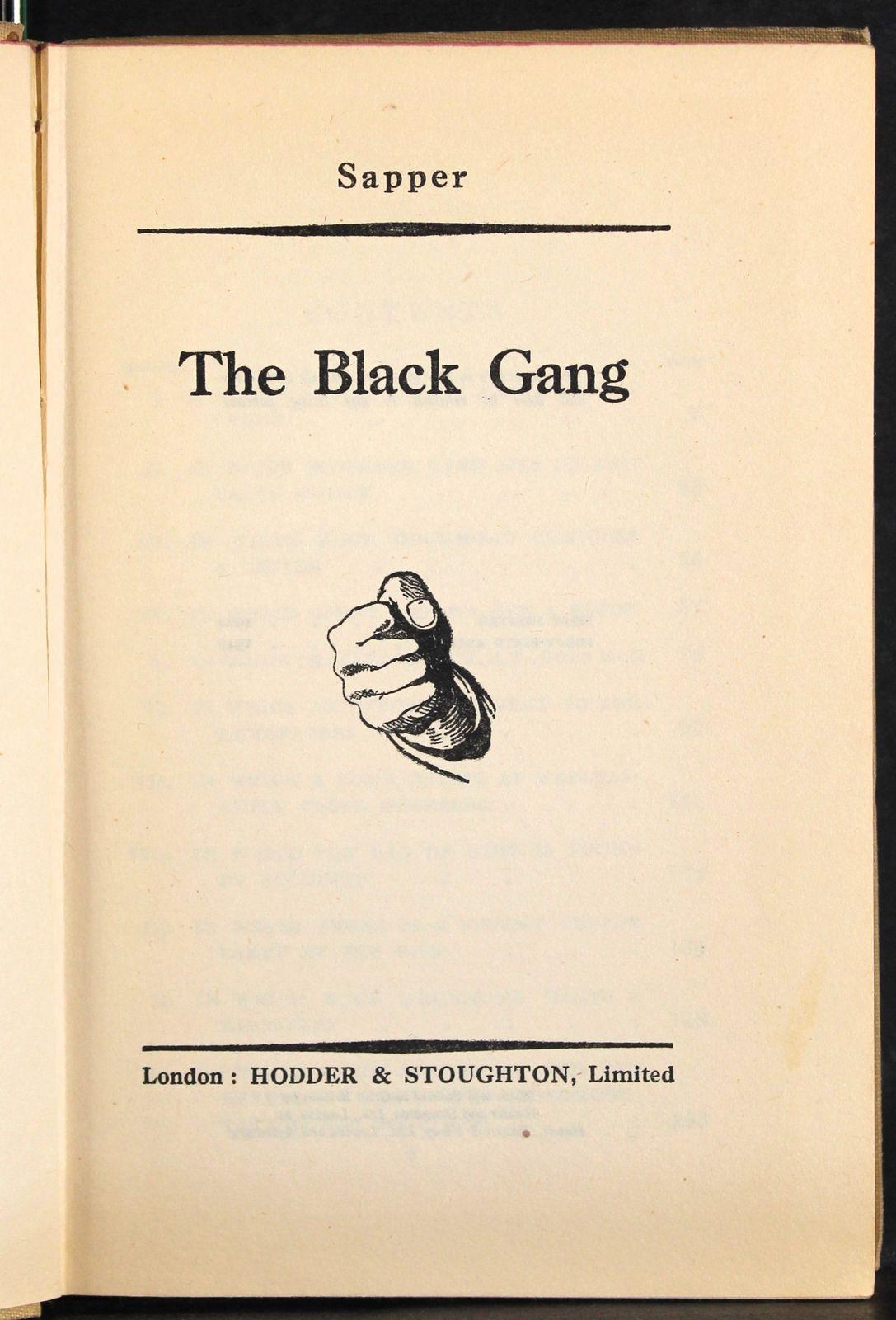 The black gang