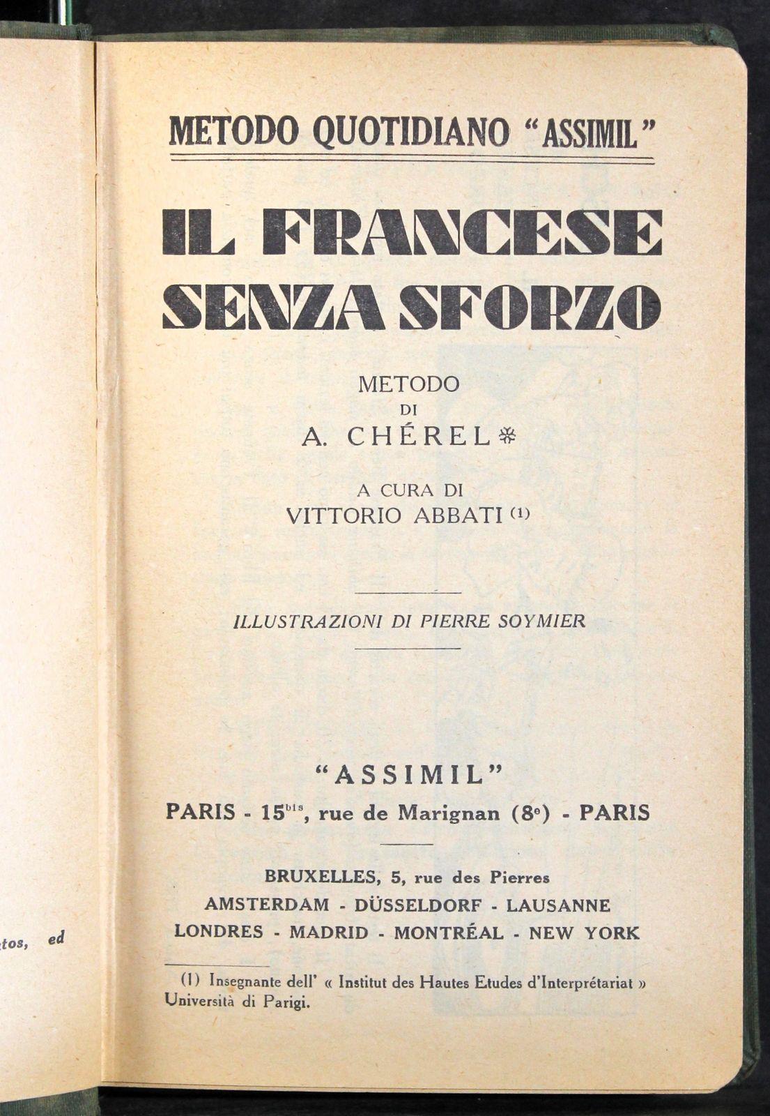 Il francese senza sforzo