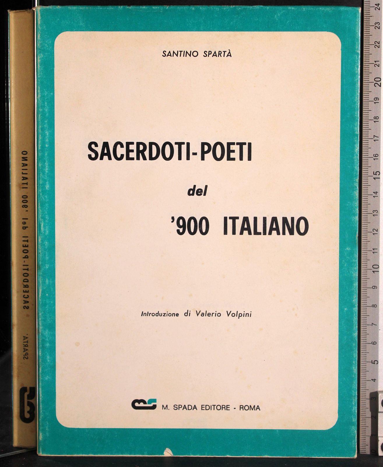 Sacerdoti-poeti del 900 Italiano