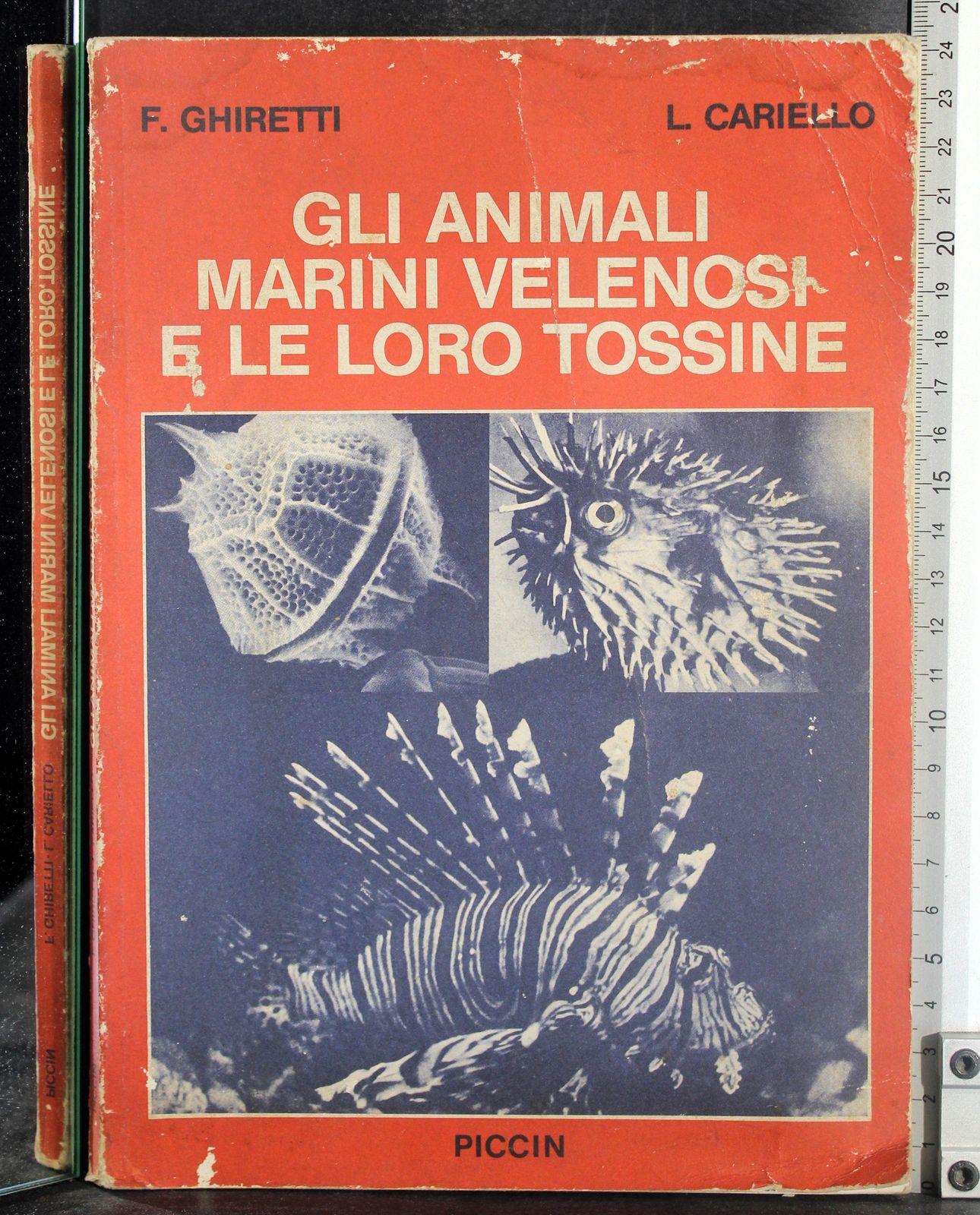 Gli animali marini velenosi e le loro tossine